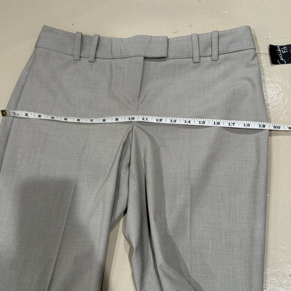 The Limited Light Gray fit and flare Leg Cassidy Fit Pants Size 10Long NWT - Picture 13 of 16